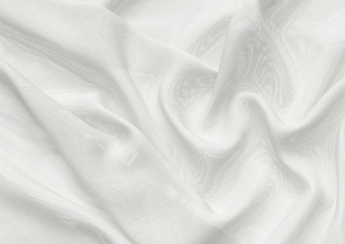 Teramo Voile, Balmy White - Motorised Roman Blind - Image 4